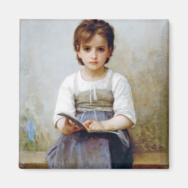 Girl, Bouguereau Magnet (Front)