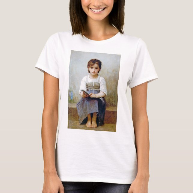Girl, Bouguereau T-Shirt (Front)