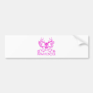 GIRL BOWHUNTER BUMPER STICKER