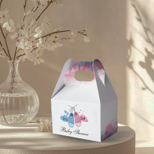 Girl Boy Twins Baby Shower Favour Box