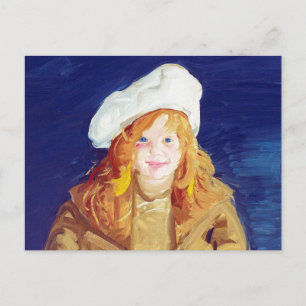 Girl by George Wesley Bellows Postcard