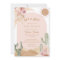 Girl Cactus Desert Baby Shower Southwestern