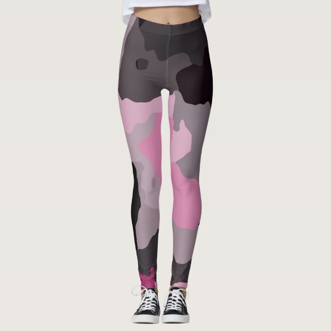 Girl Camo Leggings (Front)