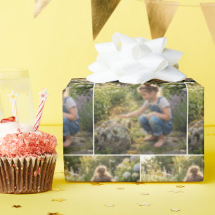 Girl Casting a Spell on a Frog Wrapping Paper