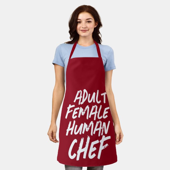 GIRL CHEF APRON (Worn)