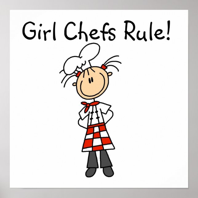 Girl Chefs Rule Poster (Front)