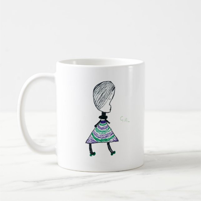 Girl Coffee Mug (Left)