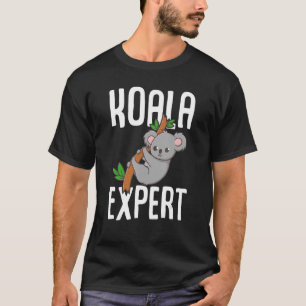  Girl Cute Koala Bear Expert T-Shirt