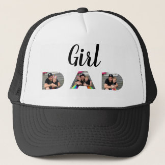 Girl Dad Photo Trucker Hat