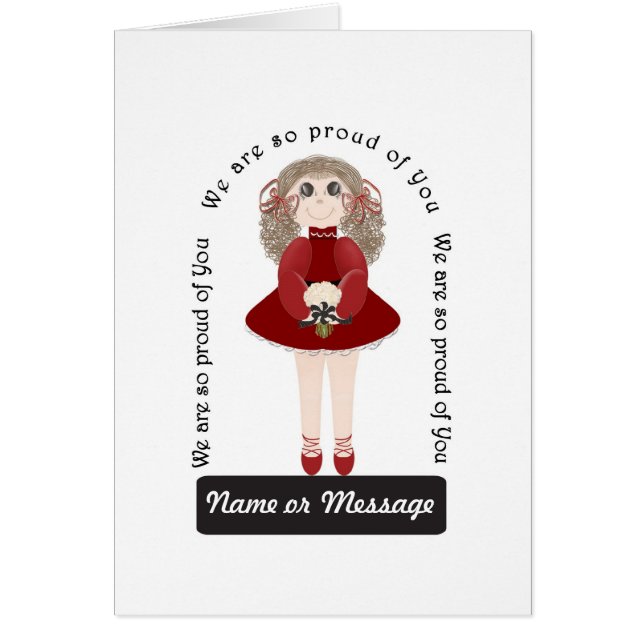 Girl Dance Personalised (Front)