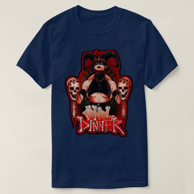 Girl DInner T-Shirt (Design Front)