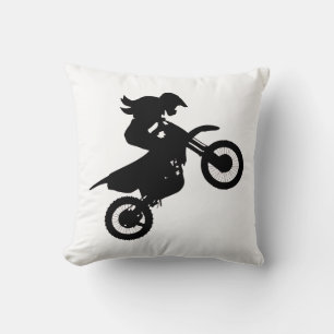 Girl Dirt Bike   Cushion