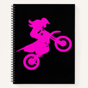 Girl Dirt Bike   Notebook