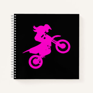 Girl Dirt Bike   Notebook