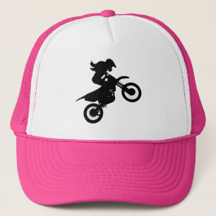 Girl Dirt Bike   Trucker Hat