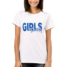 Girl Don't cry typograpy white T-shirt