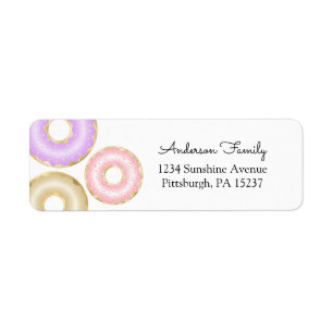 Girl Doughnut Return Address