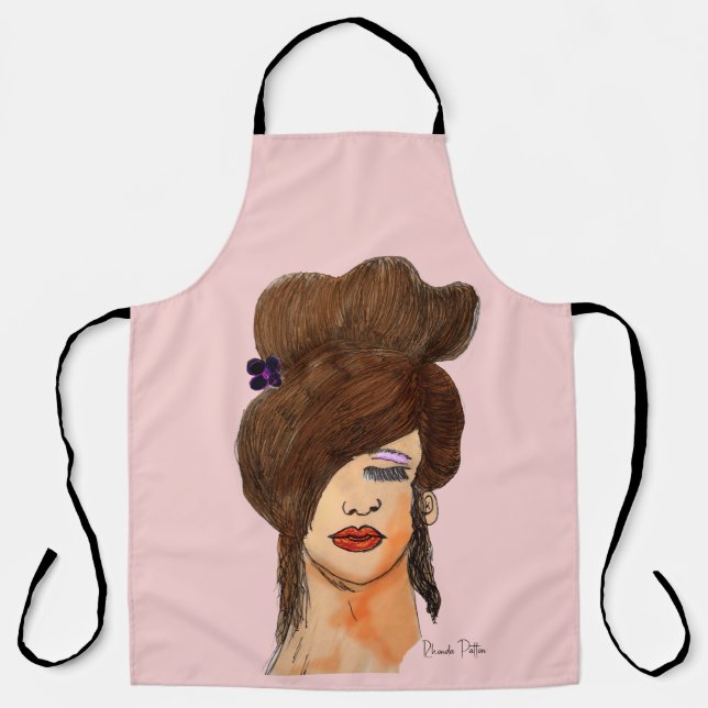 Girl drawing apron (Front)