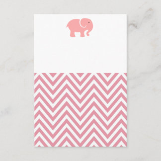 Girl Elephant baby shower invitation