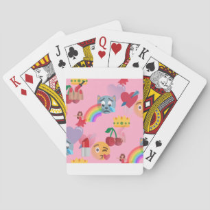 girl emoji playing cards