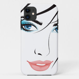 Girl Face iPhone 5 Barely There™ iPhone 11 Case