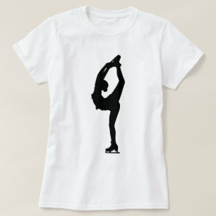 Girl figure skater shirt