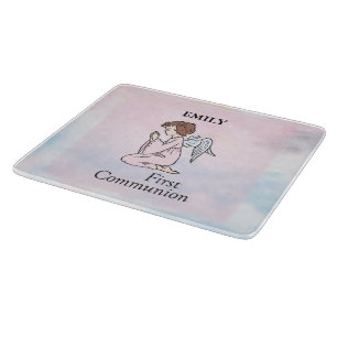 Girl, First Communion Angel Cutting Board