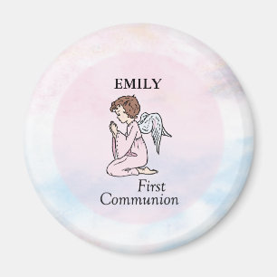 Girl, First Communion Angel Magnet