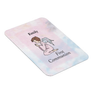 Girl, First Communion Angel Magnet