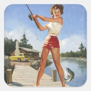 Fishing Pinup Girl Gifts & Gift Ideas | Zazzle UK