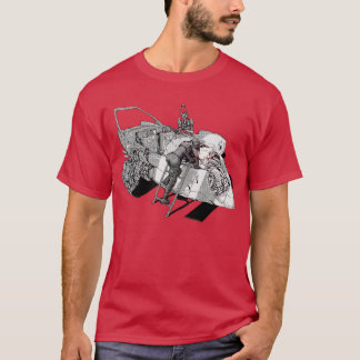 Girl fixing a Moebius car T-Shirt