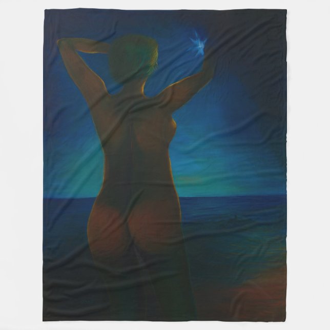 Girl Fleece Blanket (Front)