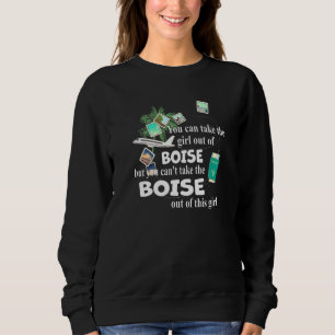 Girl From Boise Patriotic Proud Girl From Boise Sweatshirt