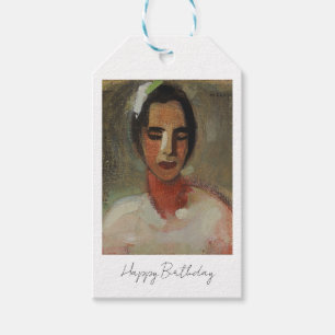 Girl from California, Helene Schjerfbeck Gift Tags