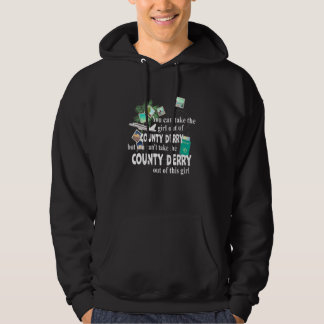 Girl From County Derry  Patriotic Girl From County Hoodie