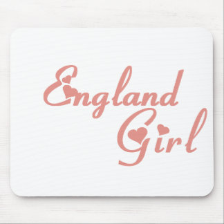 Girl from England Mouse Mat