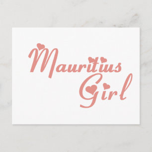 Girl from Mauritius Postcard