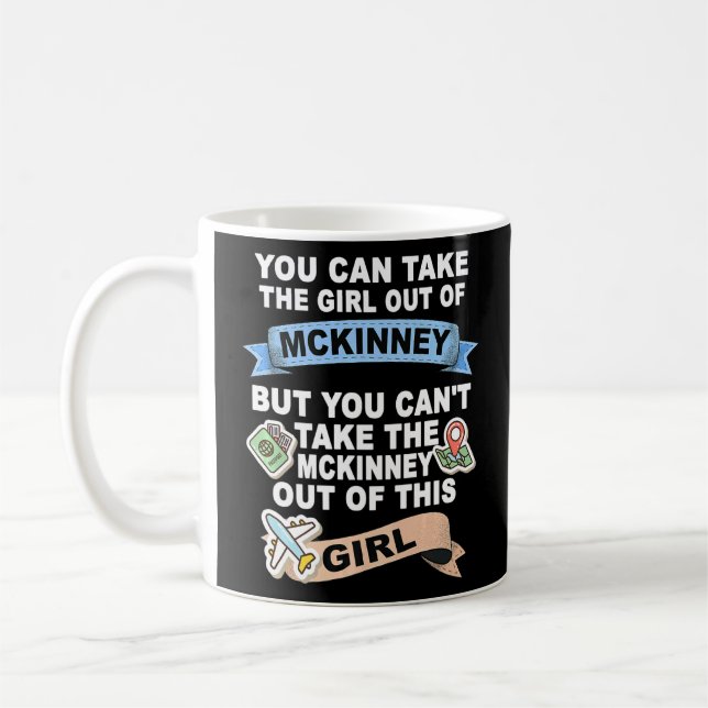 Girl from McKinney City  Coffee Mug (Left)