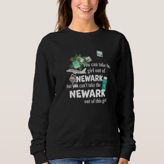 Girl From Newark - Patriotic Proud Girl From Newar Sweatshirt