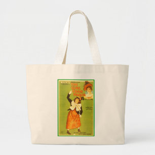 GIRL FROM PARIS LARGE TOTE BAG