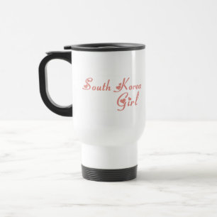 Girl from South Korea Travel Mug