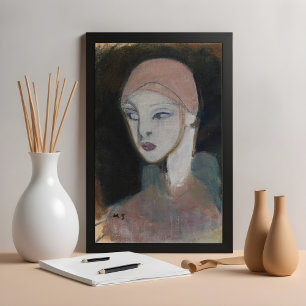 Girl from the Island, Schjerfbeck Poster