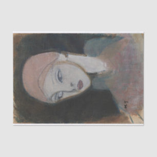 Girl from the Island, Schjerfbeck Tissue Paper