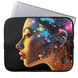 Girl From The Outer Limits Laptop Sleeve