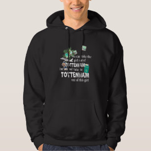 Girl From Tottenham Patriotic Proud Girl From Tot Hoodie