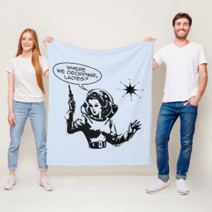 Girl Gamer  Fleece Blanket