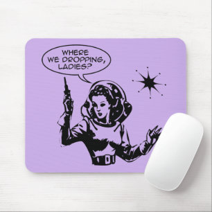 Girl Gamer  Mouse Mat