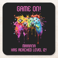 Girl Gamer Pink Video Game Party