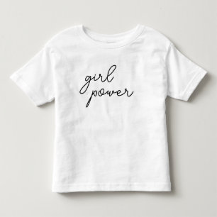 Girl Gang   Cute Girl Power Modern Quote Design Toddler T-Shirt