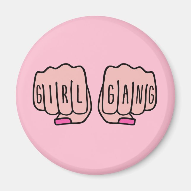 Girl gang magnet (Front)